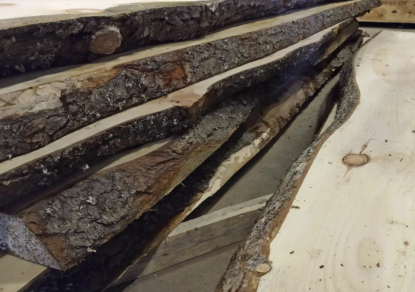 live edge wood at london lumber