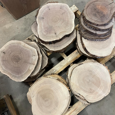 wood slabs, discs and live edge at london lumber