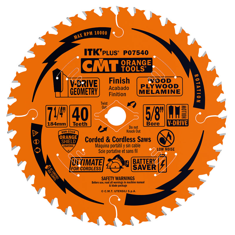 P07540 Ultimate Contractor ITK Plus V-Drive Blades