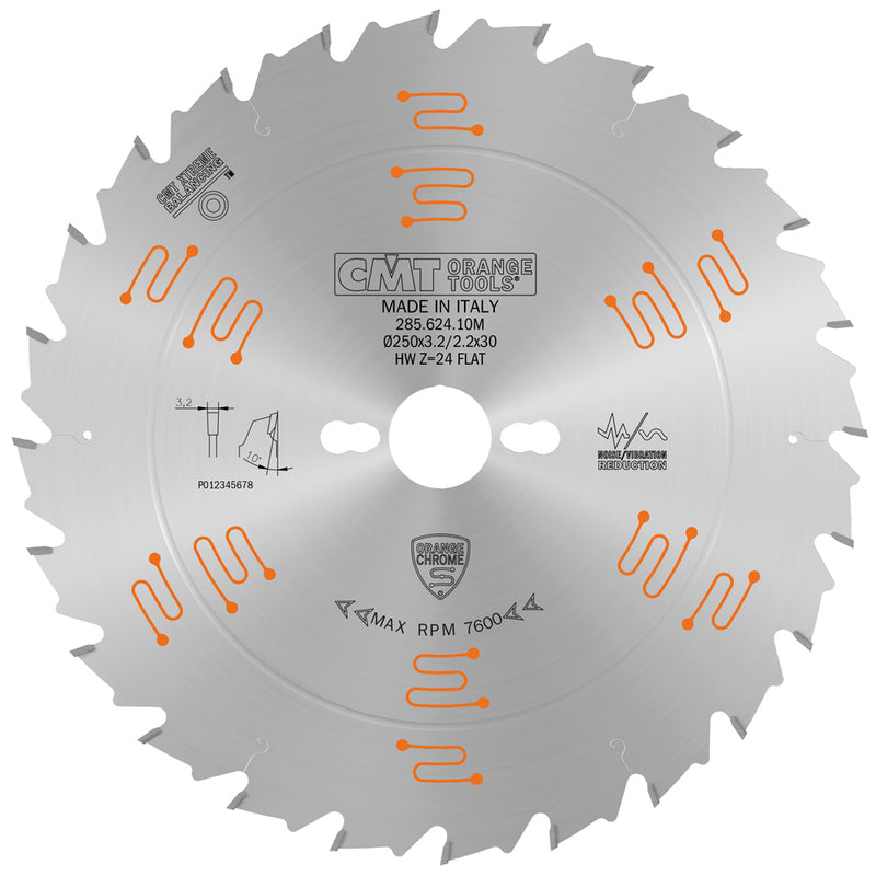 285.624.10 Full Kerf Ripping blade Flat