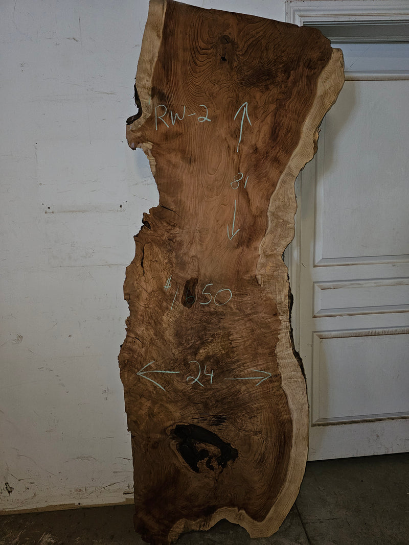 Pacific Redwood(sequoia) 12/4 burl RW2