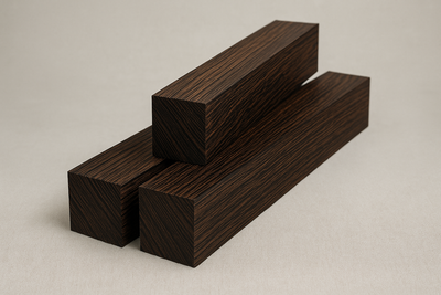 Wenge size 1.75 inches X 1 inch X 26 inches long, make a pyramid stack using 3 cutting board blanks