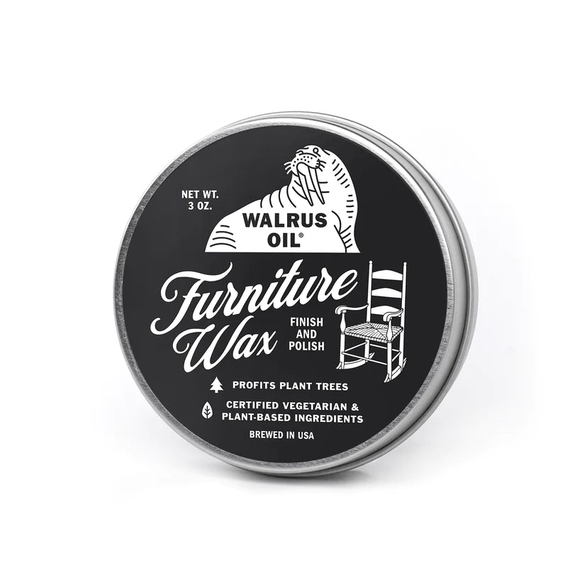 Walrus Oil Furniture Wax, 3oz