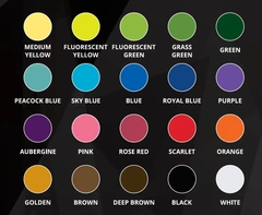 Kit of 20 Dye Colors